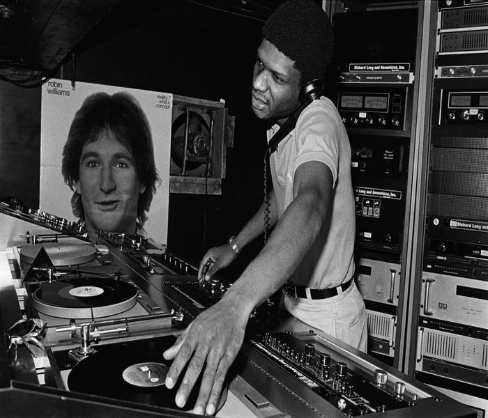 One of the greatest ever Club Djs in History. Larry Levan, New  York, Usa